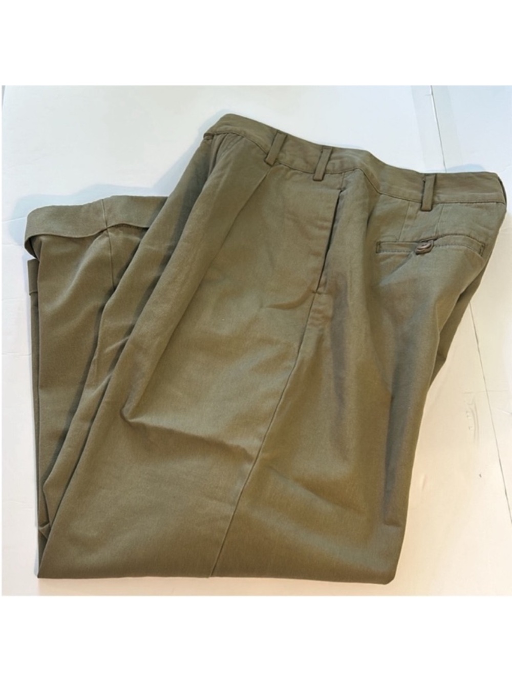 Free People 2 Pants Needed Breaking Trousers pockets 100% cotton in Willow NWT - Picture 8 of 13